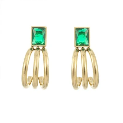 Subang Tiga Gelung Emas 14K