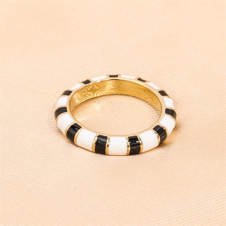 enamel stackable rings