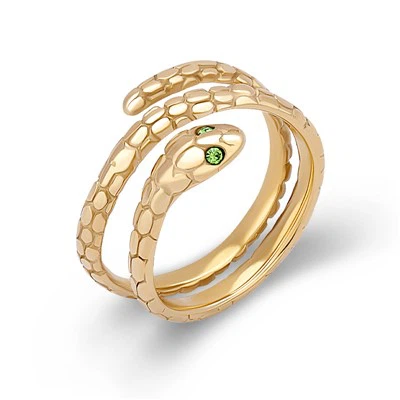 Cincin Ular Mata Hijau