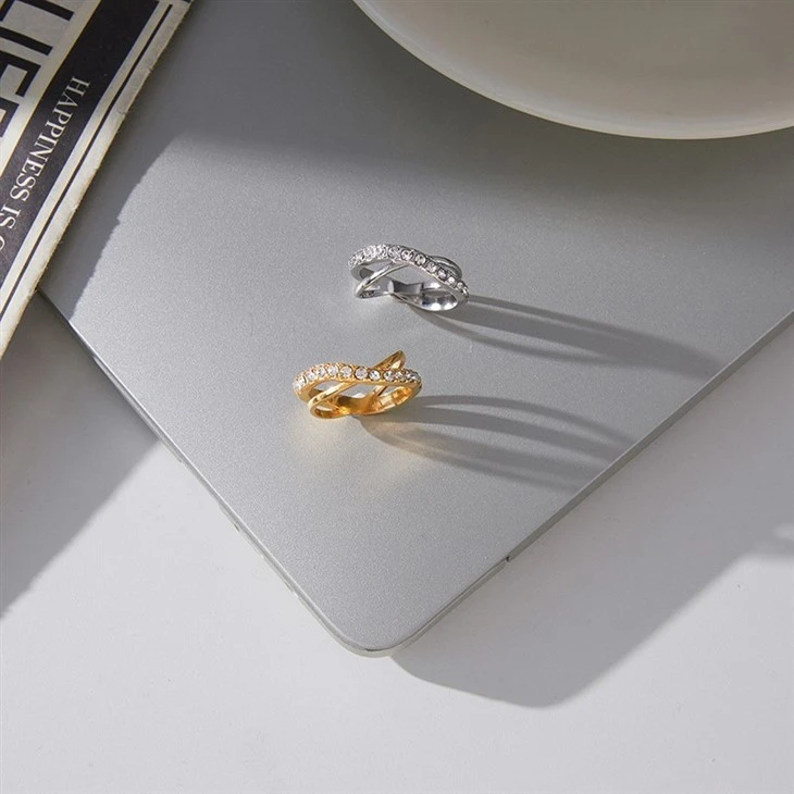 CZ Cross Over Ring suppliers