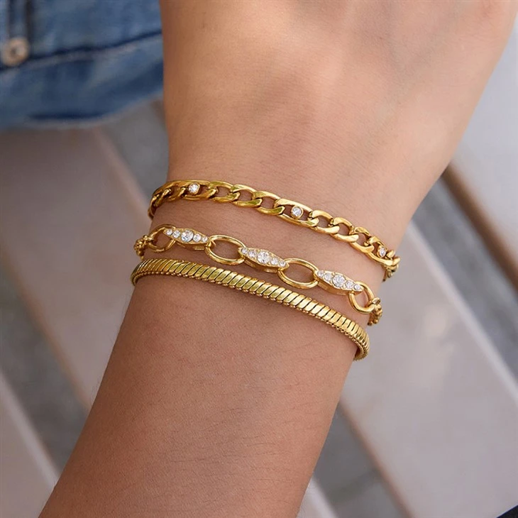 Gelang Berkilau Pautan Bujur