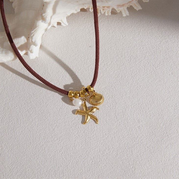Retro Boho Starfish Pearl Necklace best