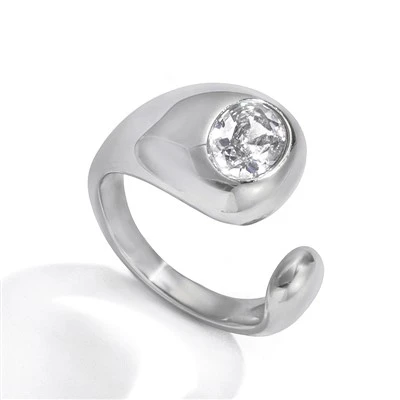 Cincin Fesyen Zirkon Klasik