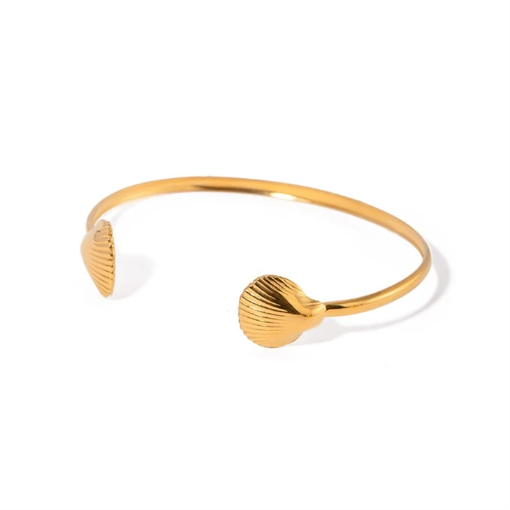 Gelang Shell Keluli Tahan Karat